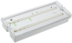 Светильник аварийный ДПА 5042-3 3ч универсальный IP65 IEK LDPA0-5042-3-65-K01