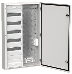 TITAN 5 Корпус комбинированный ЩРн-72 (2х72) 960х570х140мм IP30 белый IEK TI5-51-N-2X072-30