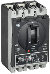 ARMAT Автоматический выключатель в литом корпусе 3P типоразмер D 85кА 160А расцепитель электронный продвинутый IEK AR-MCCB-3D-085-0160A-ELPC