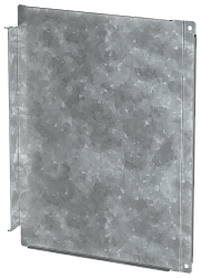 FORMAT Перегородка аппаратного отсека боковая вертикальная сплошная высота 450мм IEK FO-00-PVHC-045