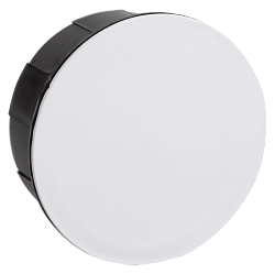 Коробка распаячная КМ41005 для твердых стен безгалогенная (HF) D=70х30мм с крышкой IEK UKT01-070-030-000