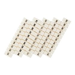 Маркеры для ST с нумерацией 50-100 (100 шт.) EKF zb-st-1.5-50-100