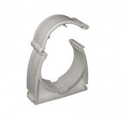 Крепеж с замком д.25мм (125 шт/уп) СЕРЫЙ КЗ-25сер