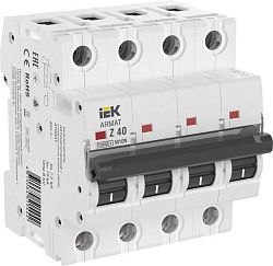 ARMAT Автоматический выключатель M10N 4P Z 40А IEK AR-M10N-4-Z040