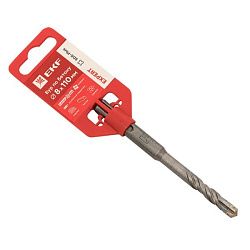Бур по бетону SDS-plus 8х110 мм (4 резца) EKF Expert db-8-110-4x4
