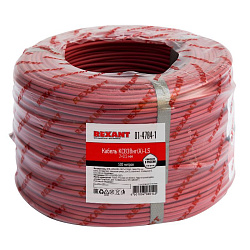Кабель сигнальный КСВЭВнг(А)-LS 2х0,5мм, бухта 200м REXANT 01-4784-1