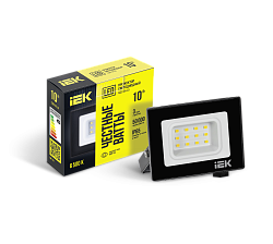Прожектор светодиодный СДО 06-10 IP65 6500K черный IEK LPDO601-10-65-K02