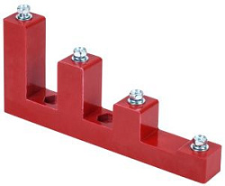 Изолятор ступенчатый ИСв4-30 (М8) силовой с болтом IEK YIS11-4-30-8-B
