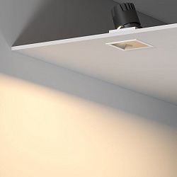 Потолочный светодиодный светильник 10W 3000K белый/хром 25091/LED Elektrostandard a064615