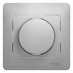 Светорегулятор (диммер) Glossa LED RC 630Вт/В.А в сборе алюм. SchE GSL000337 520109
