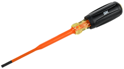 ARMA2L 5 Отвертка диэлектрическая SLIM SL3,5х100 Т3 IEK A2L5-SC31-T3-SL-35-100