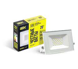 Прожектор светодиодный СДО 06-20 IP65 6500K белый IEK LPDO601-20-65-K01