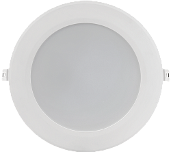 Светильник светодиодный ДВО 1716 белый круг 18Вт 4000К IP40 IEK LDVO0-1716-18-4000-K01