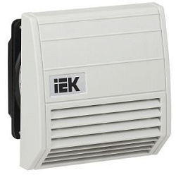 Вентилятор с фильтром 21 м3/час IP55 IEK YCE-FF-021-55