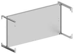 FORMAT Панель монтажная универсальная 450х1000мм IEK FO-00-MPU-045-100