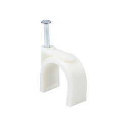 Скоба крепежная круглая (22мм.) (50шт.) EKF plcn-sr-22