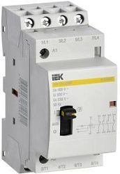 Контактор модульный с ручным управлением КМ25-22МР AC KARAT IEK MKK12-25-22