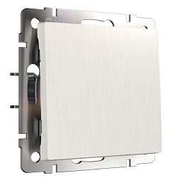 Выключатель одноклавишный (перламутровый рифленый) Werkel W1110013