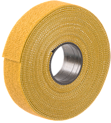 Хомут-липучка ХКл 20мм желтый (5м/ролл) IEK UHL11-20-5M-K05