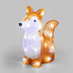 Акриловая светодиодная фигура Лисенок 28х15х26 см, батарейки 2хAA (не входят в комплект), 30 светодиодов NEON-NIGHT 513-316