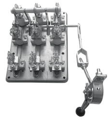 Разъединитель РПС-6 630А правый привод без ППН EKF rps-630