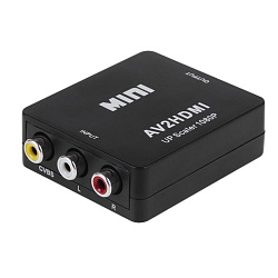 Конвертер 3 RCA на HDMI, пластик REXANT 17-6939