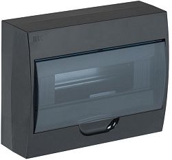 KREPTA 3 Корпус пластиковый ЩРН-П-12 IP41 черный IEK MKP12-N-12-41-K02