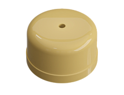 Коробка распределительная пластиковая D80мм, высота 43мм, IP20, цвет -белый, УСАДЬБА, ТМ "МезонинЪ"  GE30236-01