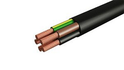 Провод ПВС-ТS 3х6,0 + 1х6,0 чер (ПВС 4х6,0) (1000м) Автопровод А00535