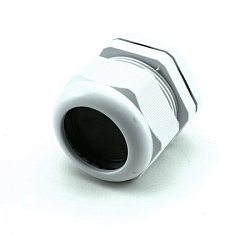 Сальник MG  50 пластик (32-38мм) IP68 серый ГОФРОМАТИК (ЗЭТАРУС) zeta30906