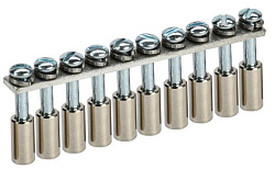 Перемычка в сборе для колодки клеммной CTS 2,5мм2 10PIN IEK YCT10-00-K03-002-A-10P