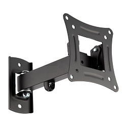 Кронштейн для телевизора 10"-27", наклонно-поворотный, 1 колено, серия HOME REXANT 38-0053