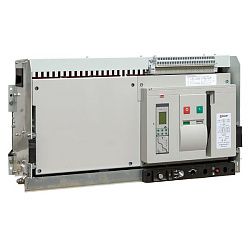 ВА-45 5000/5000А 3P 120кА выкат., корзина, гориз., ETU(220В AC) LCD ModBus-RTU, мп/нр/вкл.к.(220В AC), ав/доп. 1CO/1NC,1NO,4CO mccb45-5000-5000v-v2