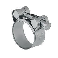 Хомут силовой 40-43-0,8мм, (10 шт/уп) REXANT 07-0840