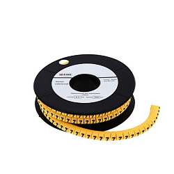 Маркер кабельный 6,0 мм2 "3" (350 шт.) (ЕС-3) EKF plc-KM-6-3