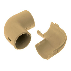 Соединитель угловой разборный сосна d16 мм (5шт/700шт уп/кор) Промрукав PR13.0243