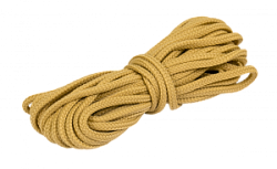 Шнур из п/э нити для фиксации проводов на изоляторах, цвет - песочное золото, ТМ "МезонинЪ", (5м /уп GE70005-32