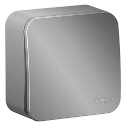 Выключатель 1-кл. ОП Blanca 10А IP20 (сх. 1) 250В алюм. SE BLNVA101003 1210529