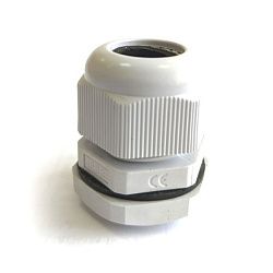 Сальник MG  20 пластик (6-12мм) IP68 серый ГОФРОМАТИК (ЗЭТАРУС) zeta30902