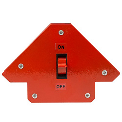 Магнитный угольник-держатель для сварки, отключаемый на 3 угла, усилие 11,3 кг REXANT 12-4835