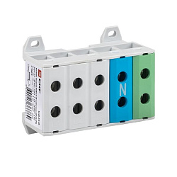 Клемма пятиполюсная КСВ 2.5-35 (3P+N+PE) EKF kvs5-2.5-35