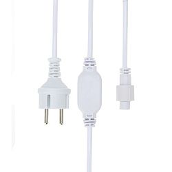 Блок питания для уличных гирлянд 230В, 4А, белый каучук, IP67 NEON-NIGHT 315-001