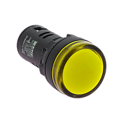 Матрица светодиодная AD16-22HS желтый 230 В AC EKF ledm-ad16-o