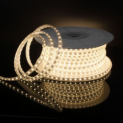 Лента светодиодная 220V 14,4W 120Led 2835 IP65 дневной белый, 50 м Elektrostandard a053639