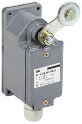 Выключатель концевой ВП 16Г-23Б-231-55 У2.3 рычаг с роликом/ход вправо/cамовозврат 1з+1р IP55 IEK KV-1-16-1