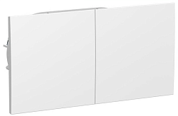 Розетка двойная AtlasDesign с заземл. со штор.со сдвиж. крышк 16А в сборе лотос SE ATN001328 1739922