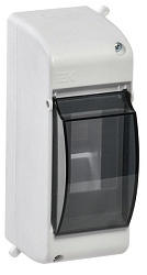 KREPTA 3 Корпус пластиковый КМПн 2/2 IP30 белый IEK MKP42-N-02-30-20