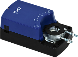 Привод заслонки 40Нм 230В AC регулируемый 0-10В/4-20А без возвратной пружины с дополнительным переключателем ONI ODA-40-M-230-N-A