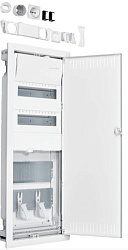 Щит cкрытой установки 24 мест + Multimedia с акссесуарами, (881х348х89) IP-30// Hager - Volta Hybrid VU602PLH