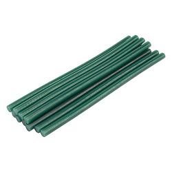 Стержни клеевые Ø11мм, 270мм, зеленые (10 шт/уп), хедер REXANT 09-1273